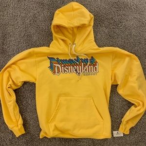Disneyland Resort Yellow rainbow hoodie